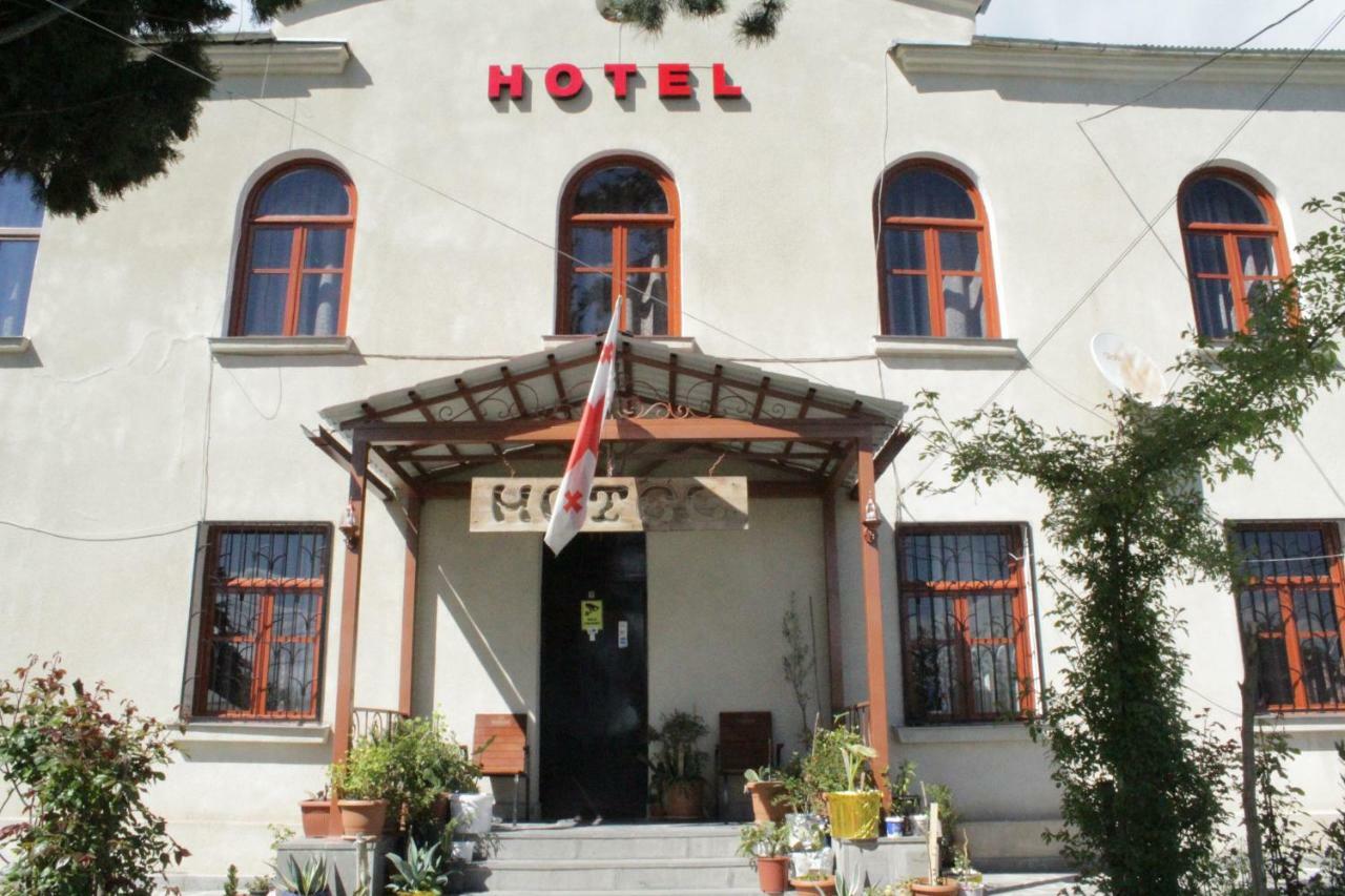 Hotel Kakhaberi Tetritskaro Exteriör bild